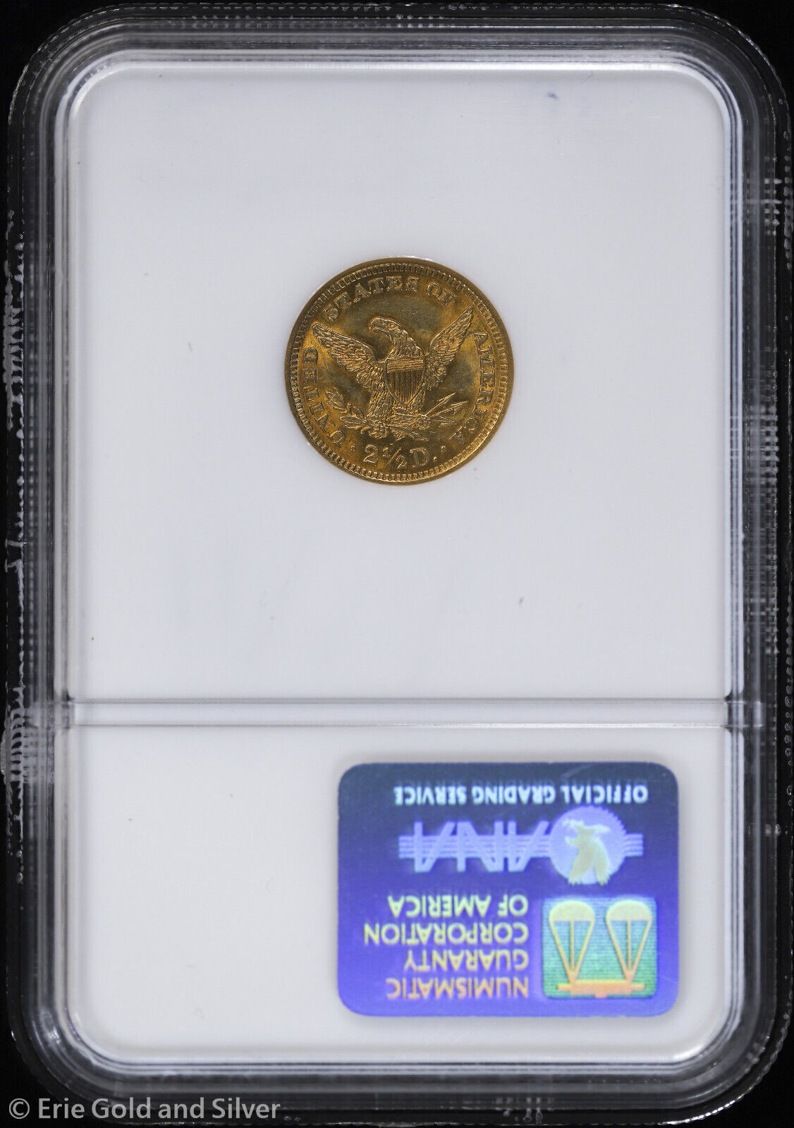 1905 $2.50 Gold Liberty Head Quarter Eagle NGC MS 61 | Uncirculated UNC - Picture 2 of 4