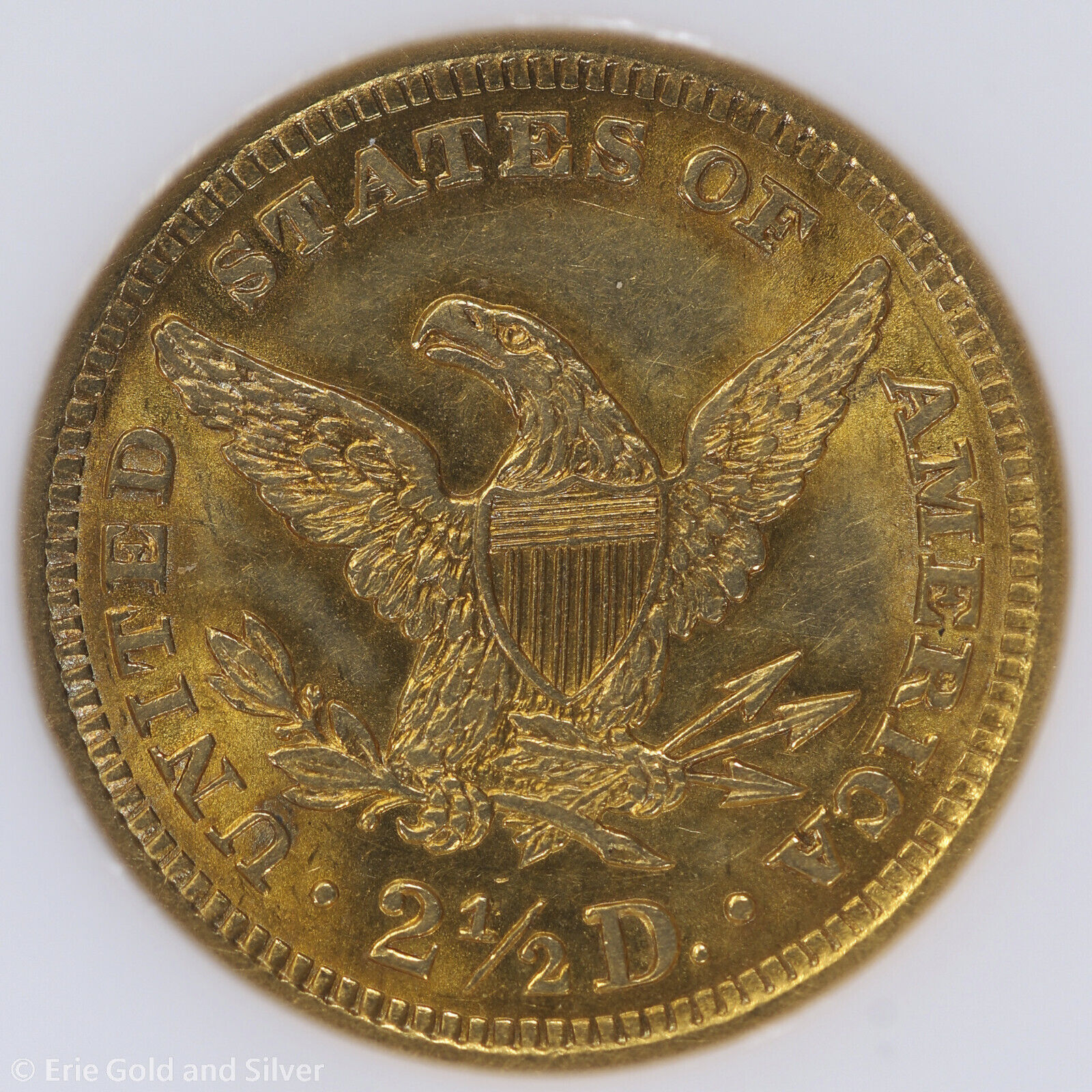 1905 $2.50 Gold Liberty Head Quarter Eagle NGC MS 61 | Uncirculated UNC - Picture 4 of 4
